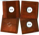 Wooden 4x4" Lens Board for Deardorff Cameras