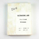 Ultrafine 100 B&W 4x5 Film - 50 Sheets