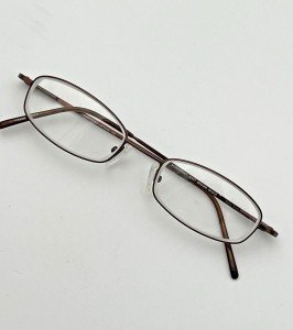 Rochester Optical Sidestreet Brown Metal Eyeglasses Frames