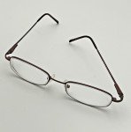 Rochester Optical Sidestreet Brown Metal Eyeglasses Frames