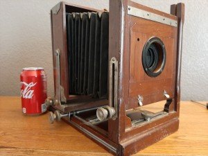 Vintage 5x7 Wood View Camera