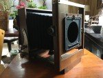 Vintage 5x7 Wooden View Camera with Schneider Lens
