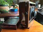 Vintage 5x7 Wooden View Camera with Schneider Lens