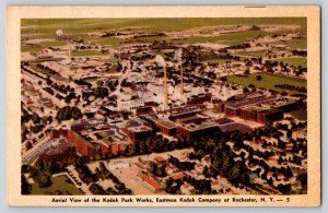 Kodak Works Aerial View Postcard - Rochester NY