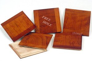 4"x4" Wooden Lens Board for Deardorff Cameras