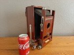 Wizard View 5x7 Vintage Wood Camera