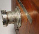 1890s Rochester Optical 5x7" Camera with Lens