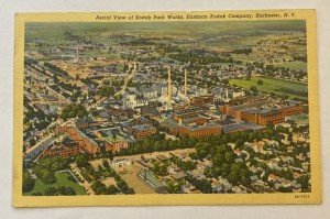 Aerial View Vintage Kodak Park Postcard