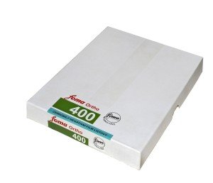 FOMA Ortho 400 B&W 4x5 Sheet Film - 25 Pack