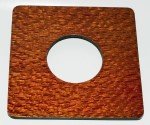 6x6" Lens Board for Deardorff 8x10" Camera