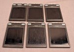 Riteway 4x5 Film Holders - Set of Six
