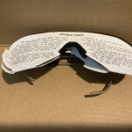 Vintage 1984 US Army Military Sunglasses w/ Pouch