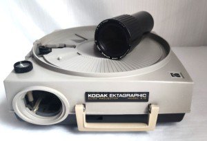 Kodak Ektagraphic E-2 Slide Projector Bundle
