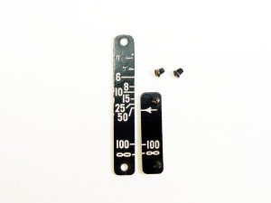 Graflex Crown Speed Graphic 4X5 Camera Scales