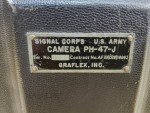 Graflex PH-47-J Vintage Camera for US Army