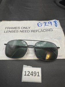 Rochester Optical Vintage Black Square Eyeglasses Frames