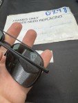 Rochester Optical Vintage Black Square Eyeglasses Frames