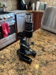 Wollensak-Rochester 150 Power Microscope with Box