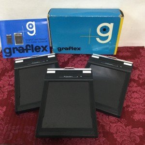 Vintage 4X5" Graphic Film Holders - 3 Pack
