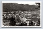Vintage Aerial View of Quincy, California Postcard