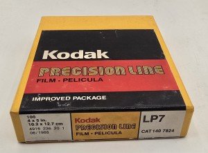 Expired Kodak 100 Precision Line 4" x 5" Film