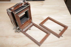 Korona 5x7 Vintage Wooden Field Camera