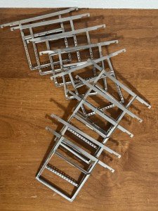 Set of 10 Stainless Steel Kodak 4x5 Film Holders