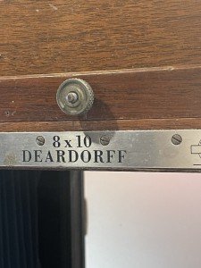 Deardorf 8x10 Vintage Studio Camera
