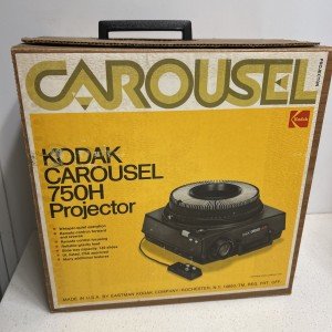 Kodak Carousel 750H Slide Projector - Vintage Classic