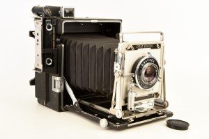 Graflex 4X5 Speed Graphic Camera with 135mm Lens