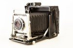 Graflex 4X5 Speed Graphic Camera with 135mm Lens