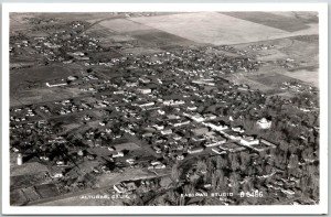Vintage Kodak Alturas Eastman Aerial View Postcard