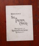 Rochester Optical Premier Camera Instruction Manual
