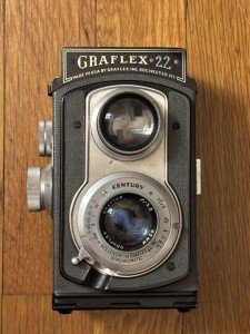 Graflex 22 Twin Lens Vintage Film Camera