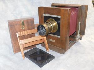 Ansco 5x7 Wet Plate Collodion Camera with Lens