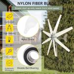 14000W Wind Turbine Generator Kit with MPPT Controller