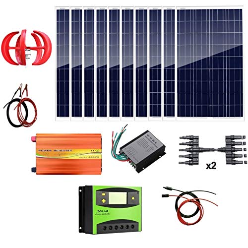 1.4Kw Wind Solar Power System for Home Boat RV