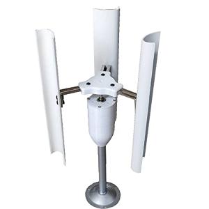 3-Blade Vertical Axis Wind Turbine Generator 12V
