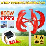 800W 12V Wind Turbine Generator with MPPT Controller