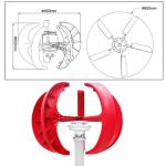 800W 12V Wind Turbine Generator with MPPT Controller