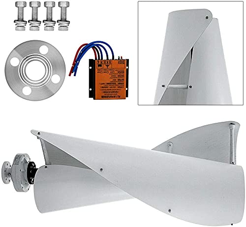 400W 12V DC Vertical Wind Turbine Generator - White