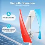 400W Vertical Axis Wind Turbine for Home Use