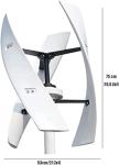 Quiet Vertical Wind Turbine 8000W for Home Use