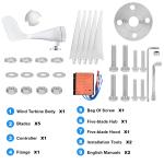 1200W Wind Turbine Generator Kit with Controller