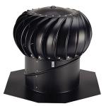 Lomanco BIB-12 Black Turbine Ventilator