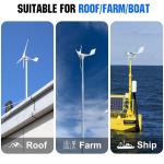 400W Home Wind Turbine Kit with Controller