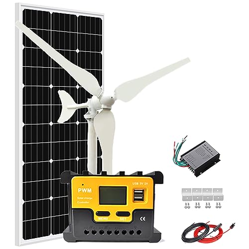 200W Wind Solar Hybrid Off Grid System Kit