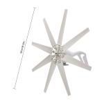 600W 12V Wind Turbine Generator with 8 Blades