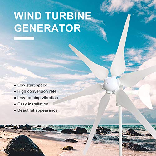 1000W Wind Turbine Generator Kit + Solar Panels + Inverter