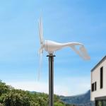 600W Portable Vertical Wind Turbine Generator Kit